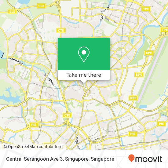 Central Serangoon Ave 3, Singapore地图