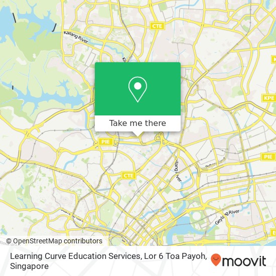 Learning Curve Education Services, Lor 6 Toa Payoh地图