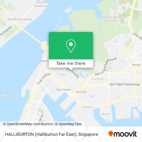 HALLIBURTON (Halliburton Far East) map