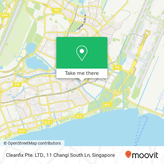 Cleanfix Pte. LTD., 11 Changi South Ln地图