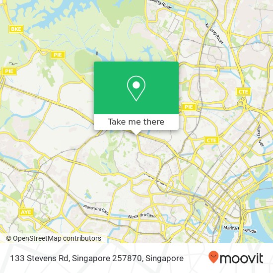 133 Stevens Rd, Singapore 257870 map