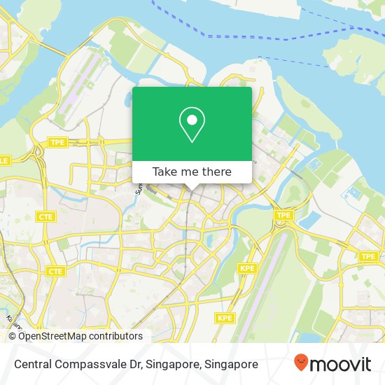 Central Compassvale Dr, Singapore map