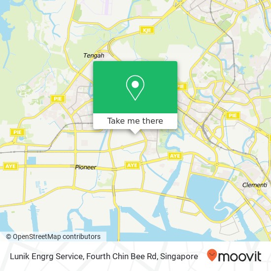 Lunik Engrg Service, Fourth Chin Bee Rd map