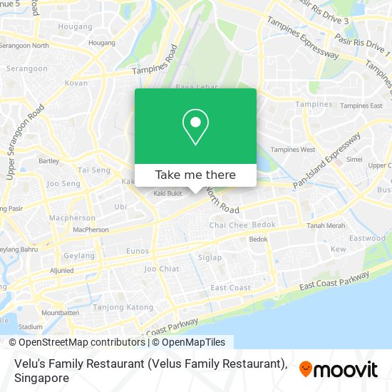 Velu's Family Restaurant (Velus Family Restaurant) map