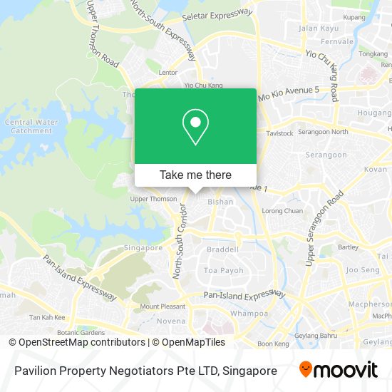 Pavilion Property Negotiators Pte LTD地图