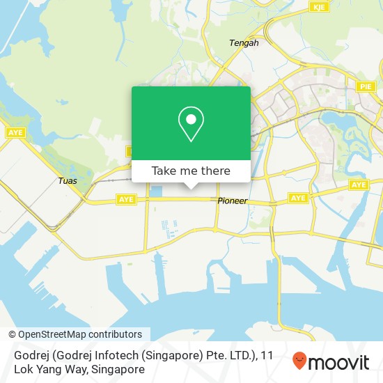 Godrej (Godrej Infotech (Singapore) Pte. LTD.), 11 Lok Yang Way map