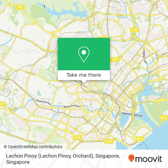 Lechon Pinoy (Lechon Pinoy, Orchard), Singapore map