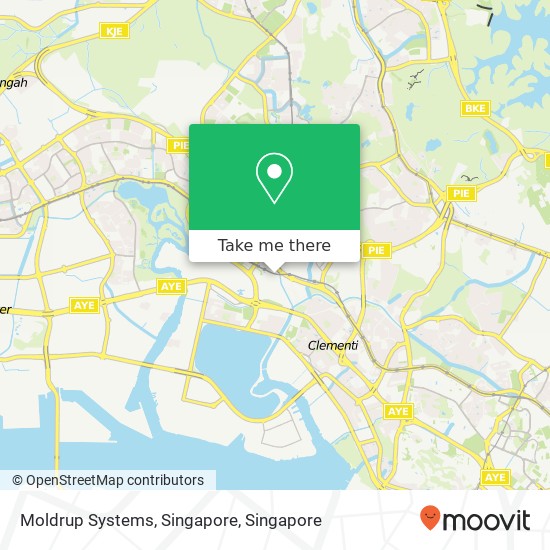 Moldrup Systems, Singapore map