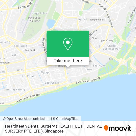 Healthteeth Dental Surgery (HEALTHTEETH DENTAL SURGERY PTE. LTD.)地图