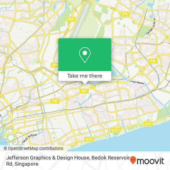 Jefferson Graphics & Design House, Bedok Reservoir Rd地图