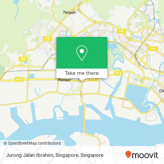 Jurong Jalan Ibrahim, Singapore地图