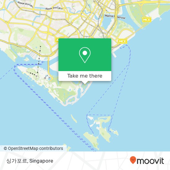 싱가포르地图