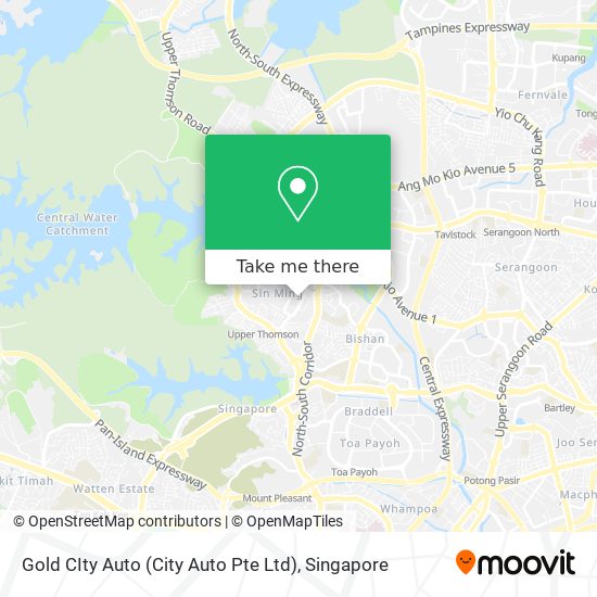 Gold CIty Auto (City Auto Pte Ltd)地图