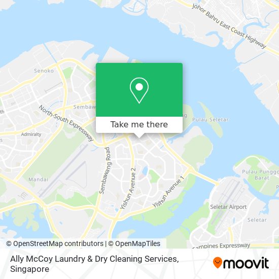Ally McCoy Laundry & Dry Cleaning Services map
