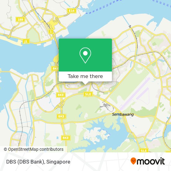 DBS (DBS Bank) map