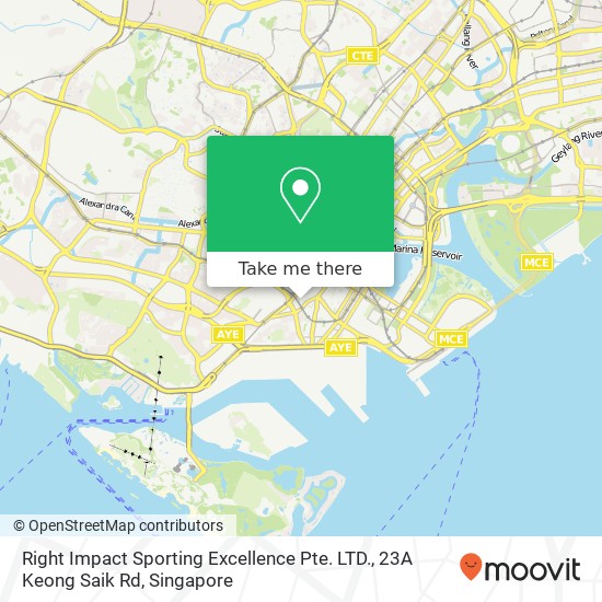 Right Impact Sporting Excellence Pte. LTD., 23A Keong Saik Rd map