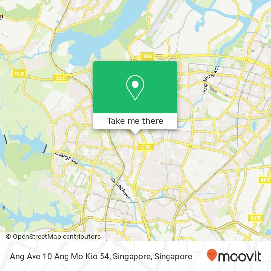 Ang Ave 10 Ang Mo Kio 54, Singapore map