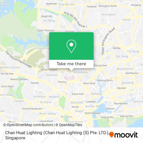 Chan Huat Lighting (Chan Huat Lighting (S) Pte. LTD.) map