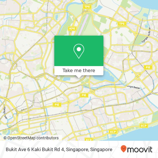 Bukit Ave 6 Kaki Bukit Rd 4, Singapore map