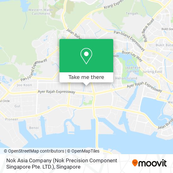 Nok Asia Company (Nok Precision Component Singapore Pte. LTD.) map