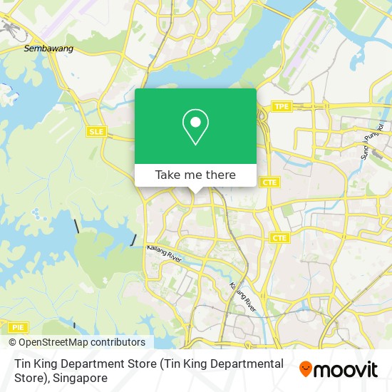 Tin King Department Store地图