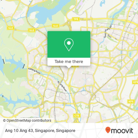 Ang 10 Ang 43, Singapore地图