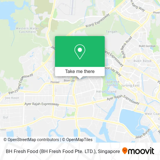 BH Fresh Food (BH Fresh Food Pte. LTD.) map
