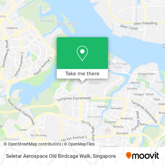 Seletar Aerospace Old Birdcage Walk map