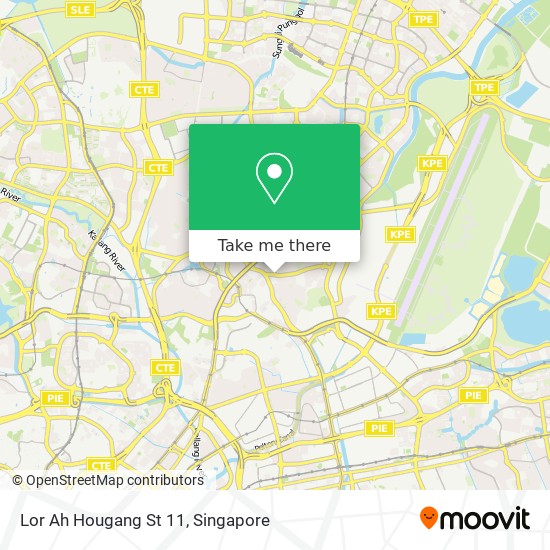 Lor Ah Hougang St 11 map