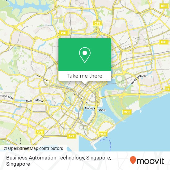 Business Automation Technology, Singapore地图