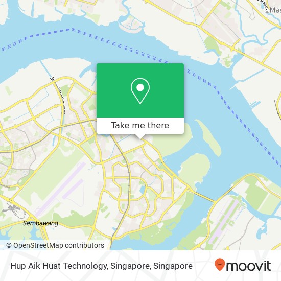 Hup Aik Huat Technology, Singapore map