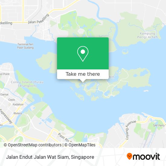 Jalan Endut Jalan Wat Siam地图