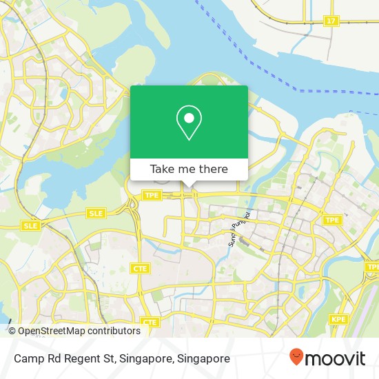 Camp Rd Regent St, Singapore地图
