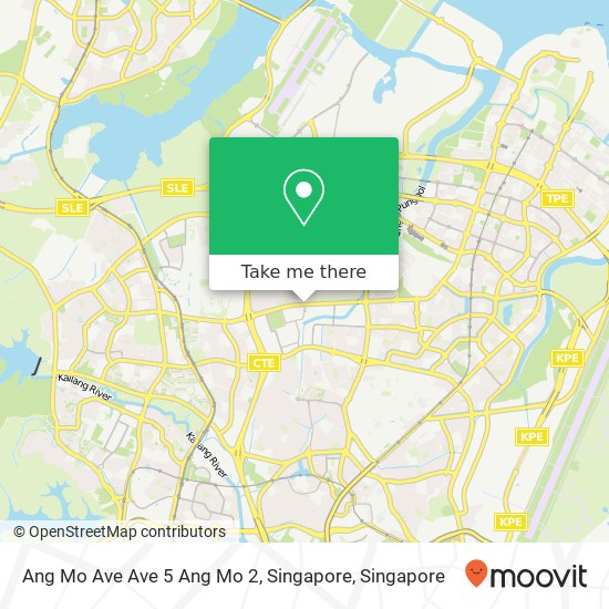 Ang Mo Ave Ave 5 Ang Mo 2, Singapore地图