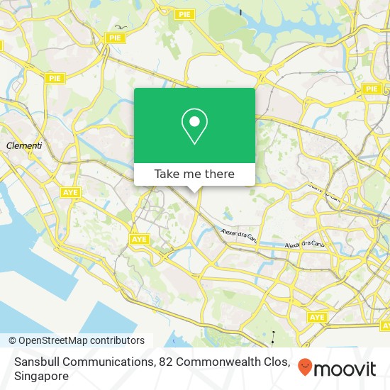 Sansbull Communications, 82 Commonwealth Clos map