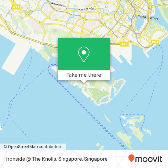 Ironside @ The Knolls, Singapore map