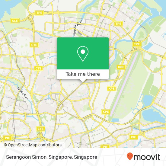 Serangoon Simon, Singapore map