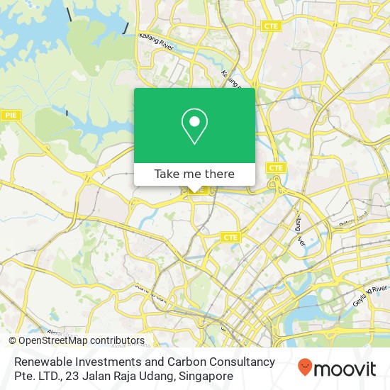 Renewable Investments and Carbon Consultancy Pte. LTD., 23 Jalan Raja Udang地图