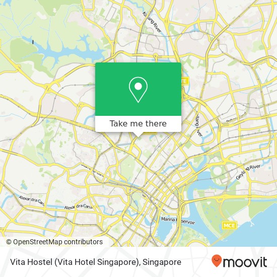 Vita Hostel (Vita Hotel Singapore) map