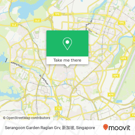 Serangoon Garden Raglan Grv, 新加坡 map