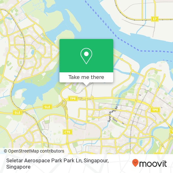 Seletar Aerospace Park Park Ln, Singapour map