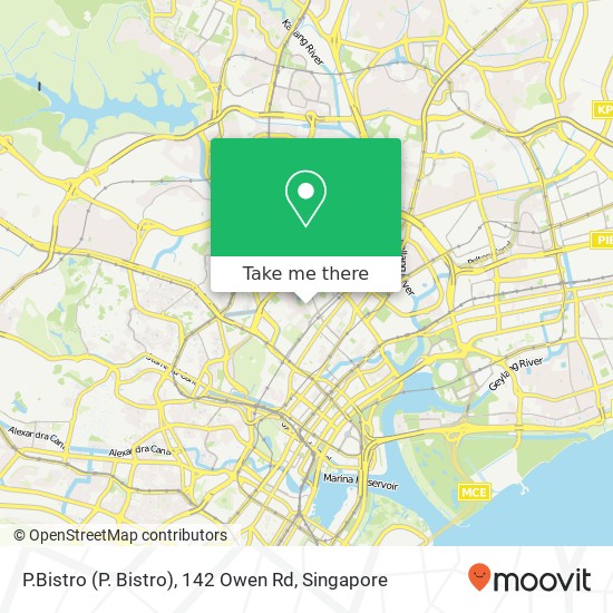 P.Bistro (P. Bistro), 142 Owen Rd map