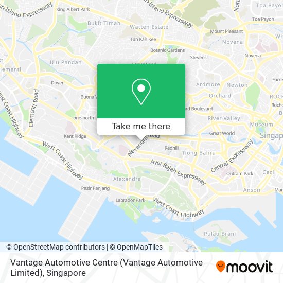 Vantage Automotive Centre (Vantage Automotive Limited) map