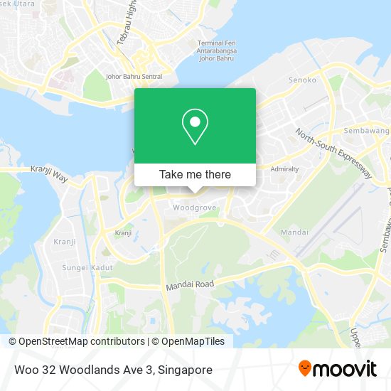 Woo 32 Woodlands Ave 3 map