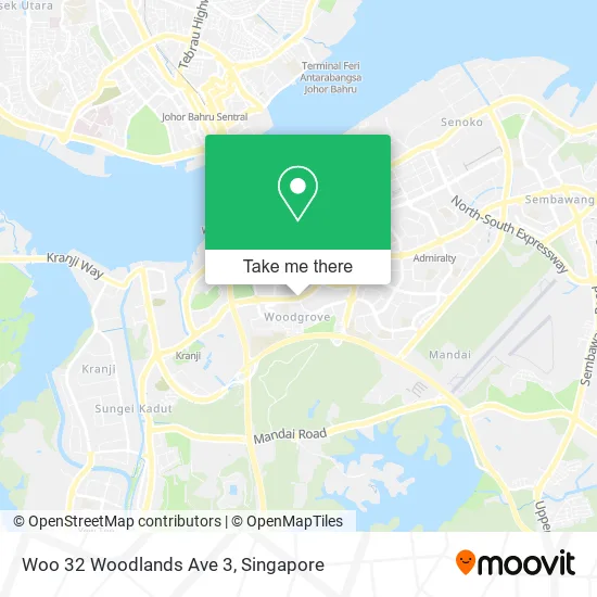 Woo 32 Woodlands Ave 3 map