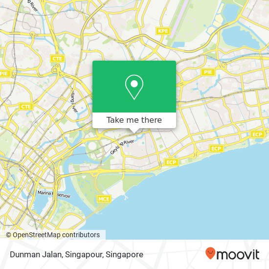 Dunman Jalan, Singapour map