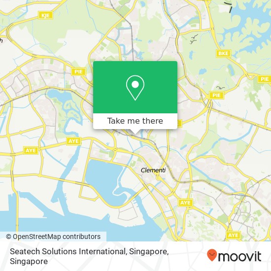 Seatech Solutions International, Singapore map