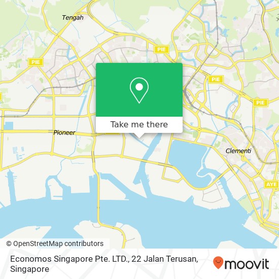 Economos Singapore Pte. LTD., 22 Jalan Terusan地图