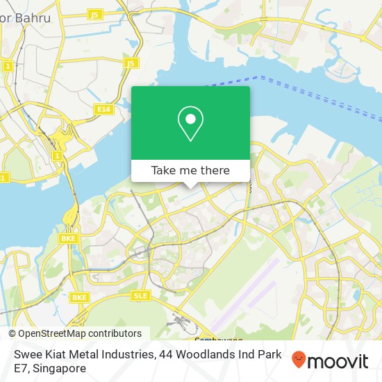 Swee Kiat Metal Industries, 44 Woodlands Ind Park E7 map