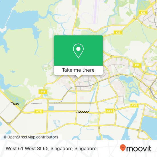 West 61 West St 65, Singapore地图
